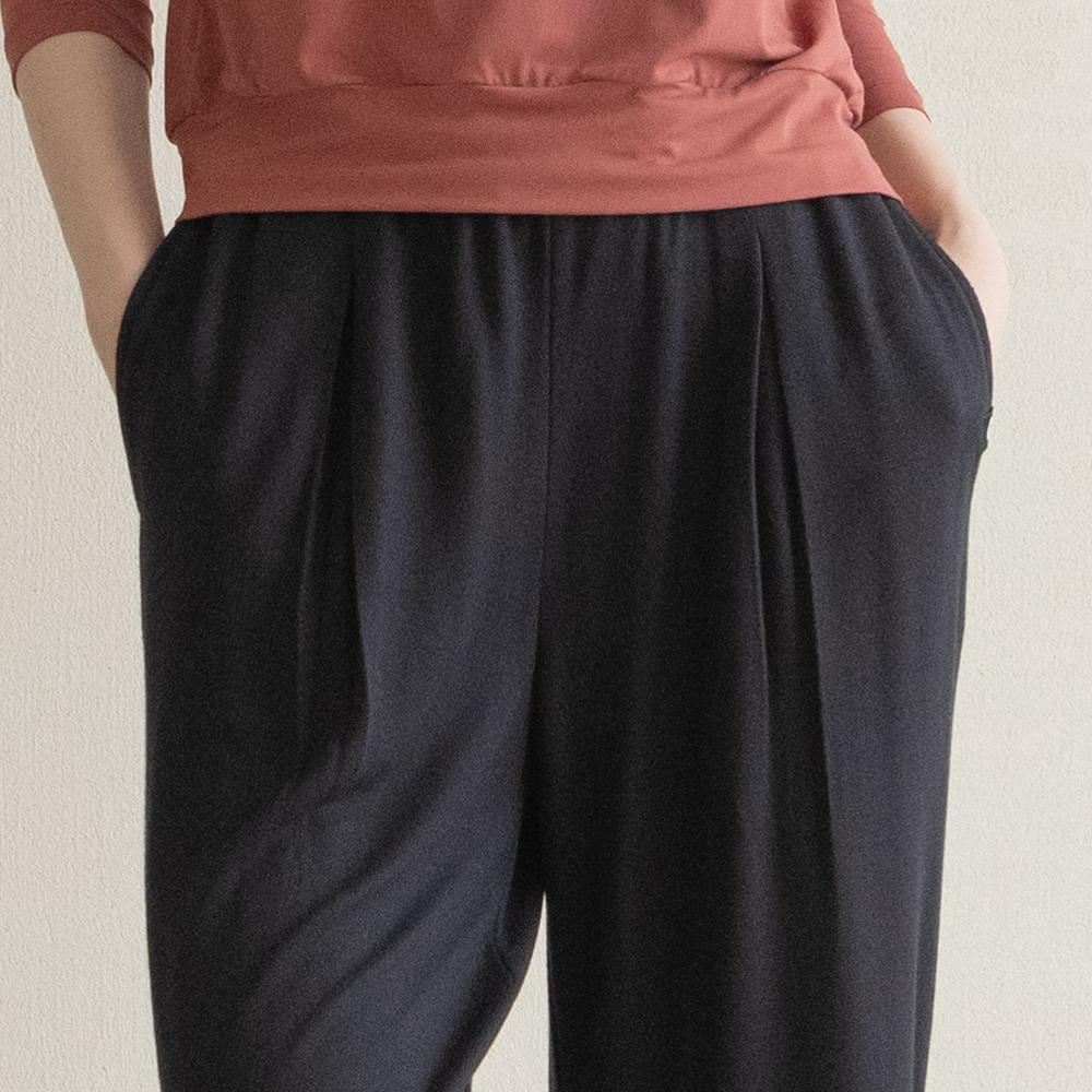 DURAN Feather Modal Healing Wide Pants Dbf3W-9162 2 Colors