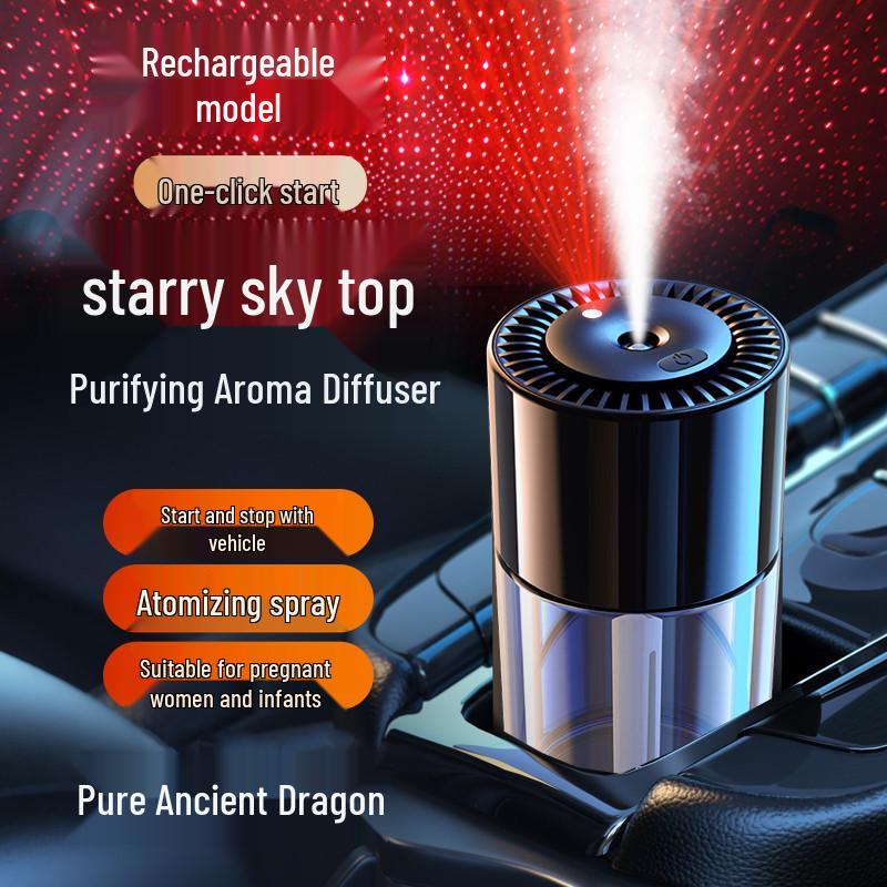 Smart Car Aroma Diffuser: Long-Lasting Fresh Scent Deodorizer & Air Purifier