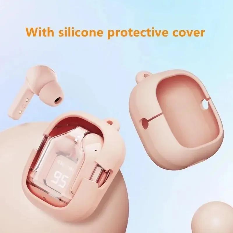 T2 TWS Wireless Earphone Bluetooth 5.3 Headphones Sport Gaming Headsets Noise Reduction Earbuds Bass Touch Control for Allphone