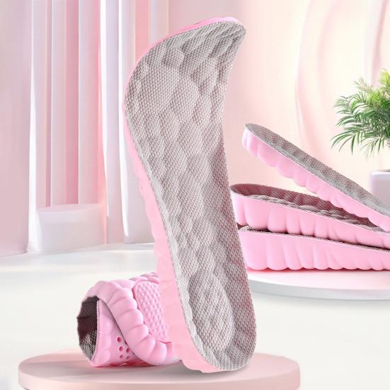 1 Pair 4D Cloud Height Increase Insoles for Men Women Heel Lift Cushion Inserts Soft Memory Foam Height Booster Insoles