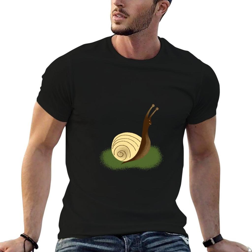 Snail Cute Animals Funny Animals Nursery Kids Art For Boys Art For Girls Tshirt T Shirts For Unisex Pack Cotton Tshirt