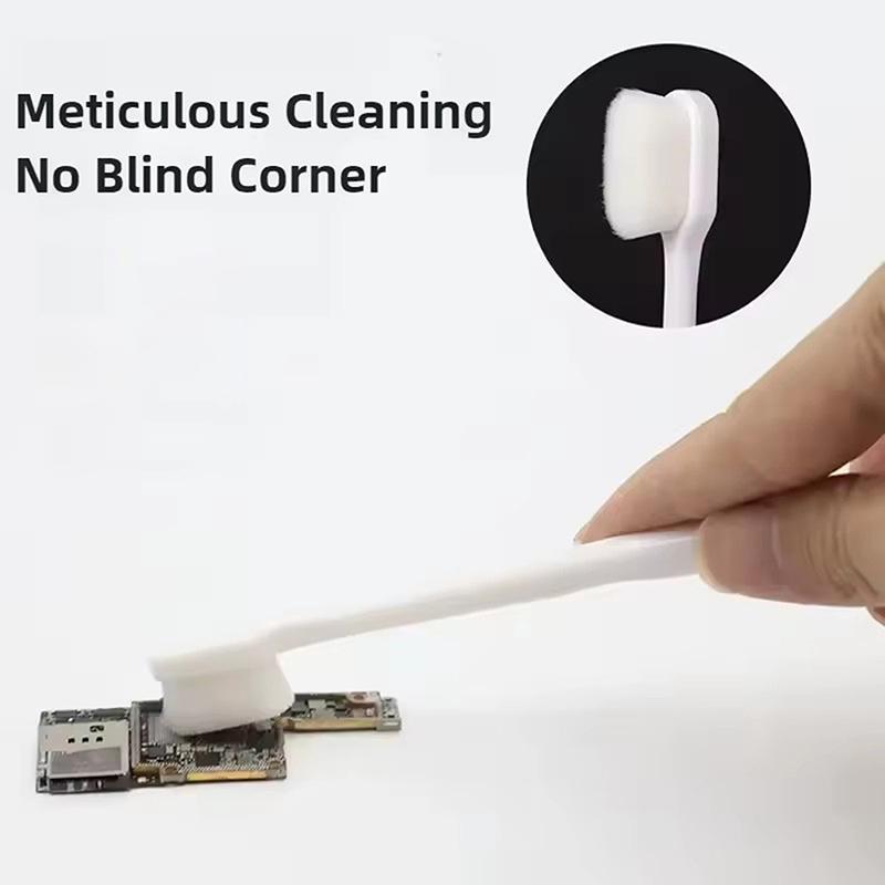 5 Stück Antistatische Faserbürste zur Reinigung von Leiterplatten, Mainboards, ICs, zur Staubentfernung, Polierwerkzeug, Telefon-Elektro-Reparaturset