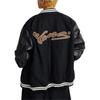 Vans Baseball Collar Single-Breasted Loose Long Sleeve Jacket Unisex Jackets Black VN000MDK-BLK