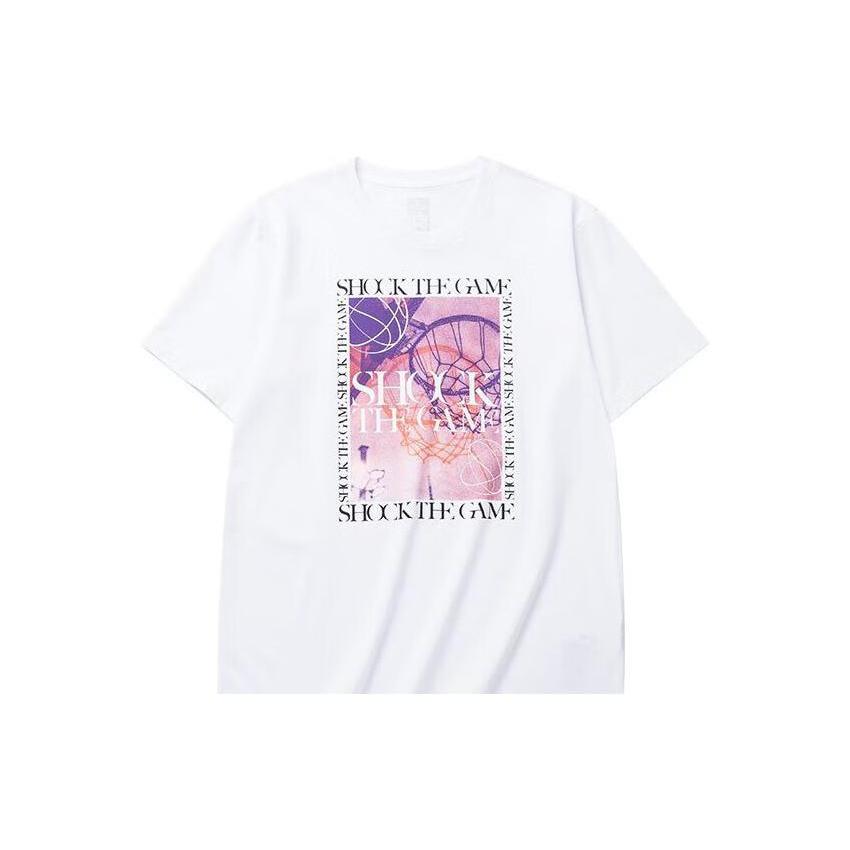 Anta Basketball Collection T Shirt Men s Pure White 152211111-1 XL