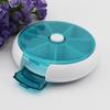 Circular Portable Pill Case Plastic 7 Days Tablet Candy Box Storage Tablet Holder Travel Organizer Pill Dispenser Container