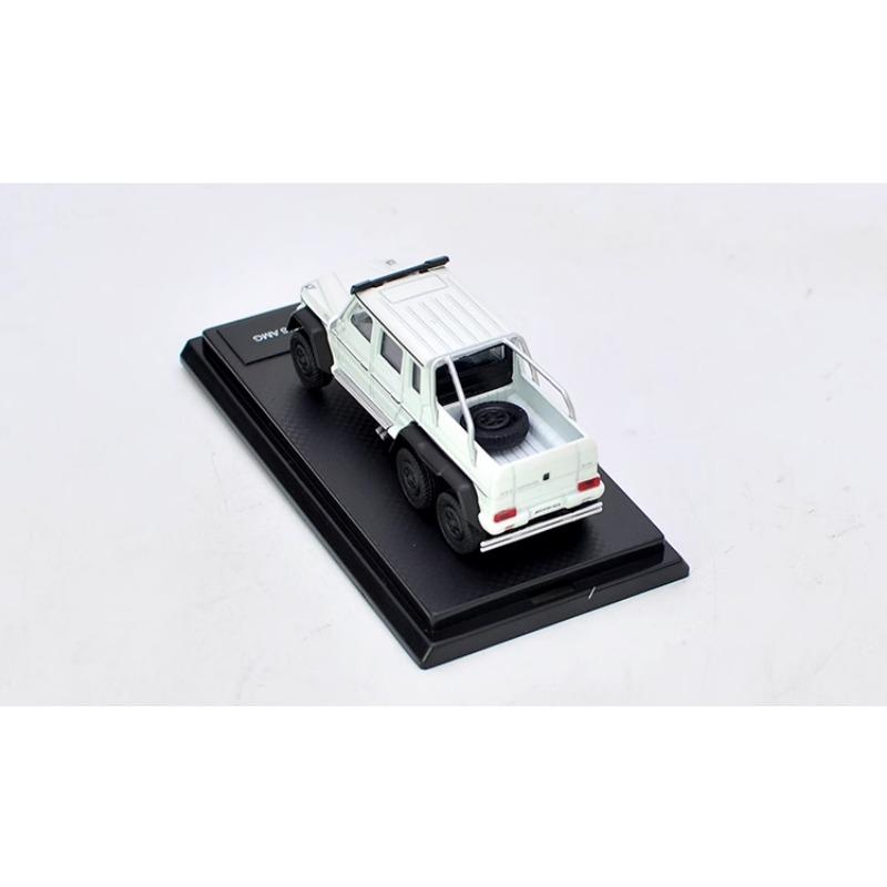 AAM1 Diecast 1:64 Scale Mercedes-Benz G63 6X6 4X4 G500 AMG Benz G-Class Pickup Alloy Car Model Collectible Toy Gift Souvenir Display