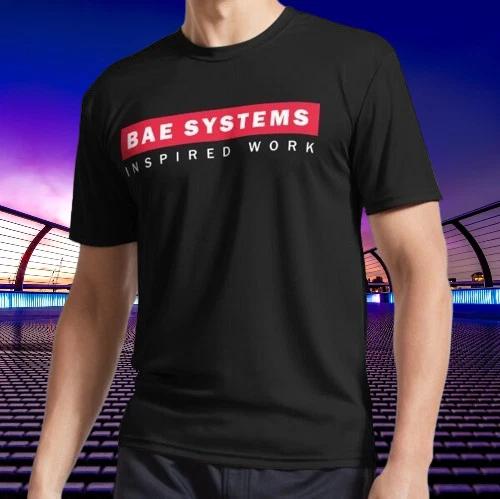 New Shirt BAE Systems Logo T-Shirt Funny American Usa Unisex Size S-5XL M
