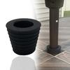 Parasol Base Cone - AIMOONSA - 1 Pcs - Waterproof - For Poles Up To 3.8 Cm - Black