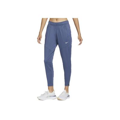 Dri-FIT Essential Solid Logo Quick-Dry Knitted Sports Pants Women Bottoms Finn-Blue DX1046-491