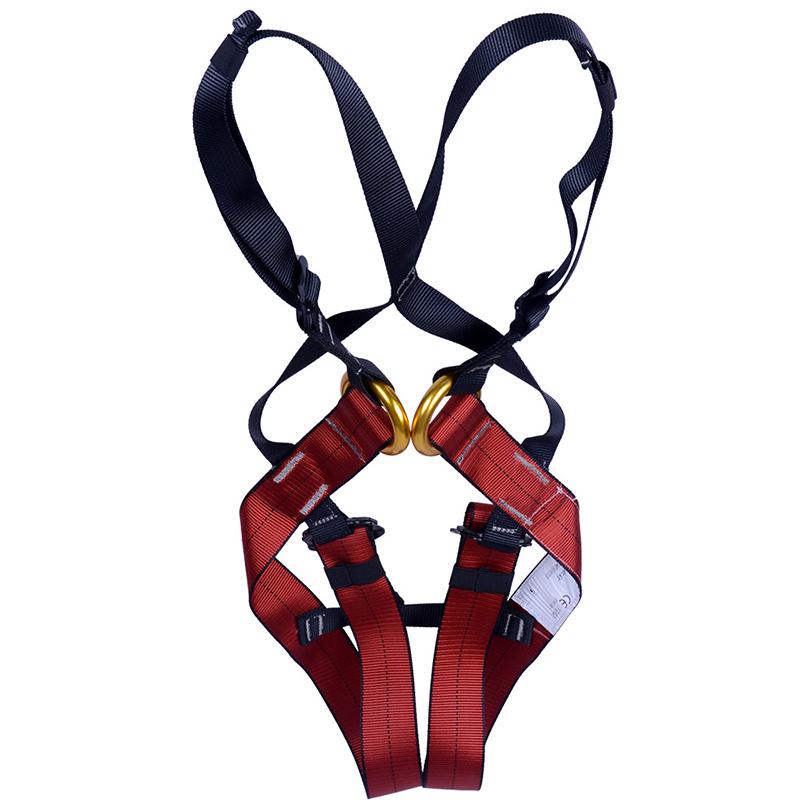 

Children Climbing Harness Safe Seat Belts Mountaineering Outward Band Expanding Training Caving Rock Climbing Rappelling Equip Large (6-14 years old)#1