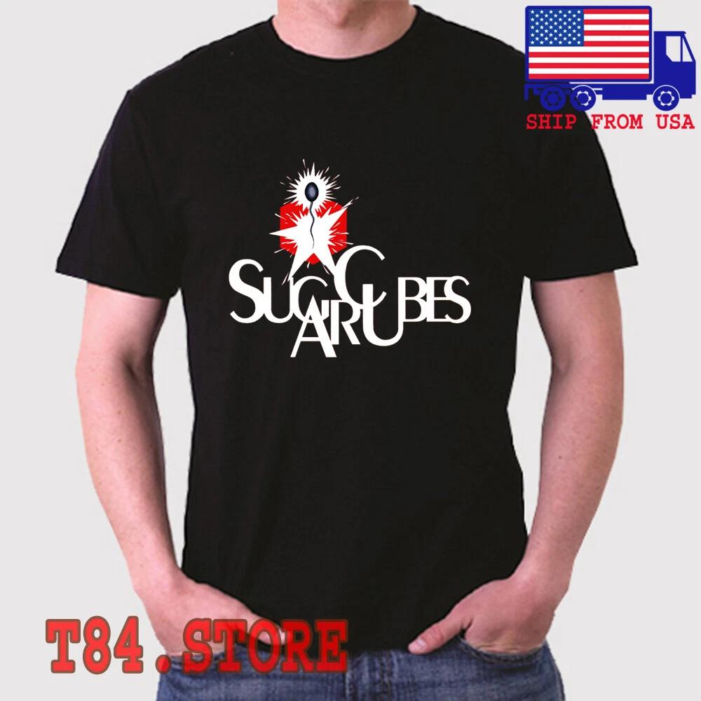 

Sugarcubes Bjork Men s Black Size S to 5XL XL