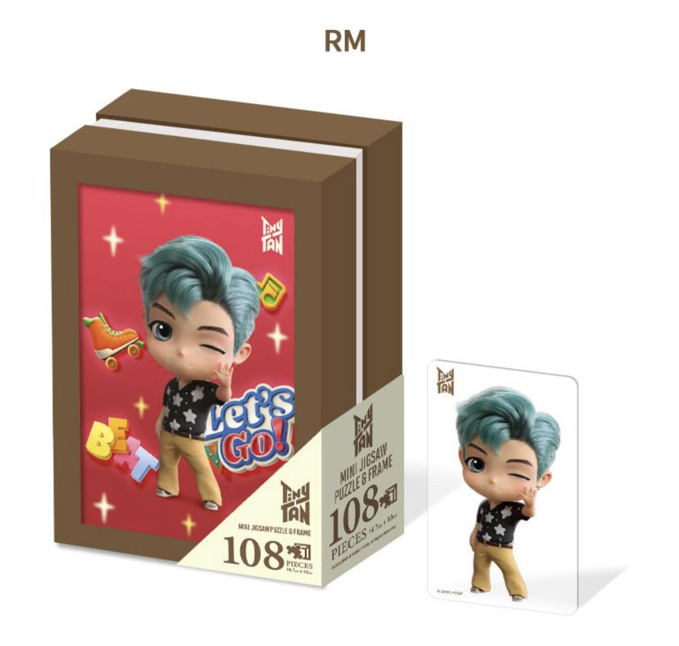 

Пазл с рамкой BTS TINYTAN 108 шт. (7 вариантов) #RM