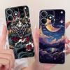 For Realme Note 80 2026 Cool Dragon Tiger Pattern Phone Case For Realme Note80 RMX5388 Soft Silicone TPU Cases Bumpers