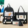 Primary School Girl Four Piece Set Junior High School High School Student Backpack College Boy Backpack