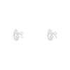 Pearl Bow Ear Buckle Women'S Gentle Daily Designer Earrings Simple Versatile Earrings Premium Durable Quality Useful