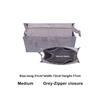 Large Capacity Tote Bag Organizer Makeup Storage Felt Insert Bag Organizer Custom Size Insert Bags for Toiletries Accessories
