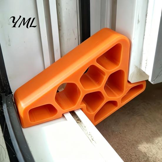 Veiligheidsschuifdeurstop voor huisdieren 2/3/4 Stuks Raamstopper met Railslot, Robuuste Kinderwig, Installatie zonder Gereedschap Balkonwig Verhuurvriendelijk Slot