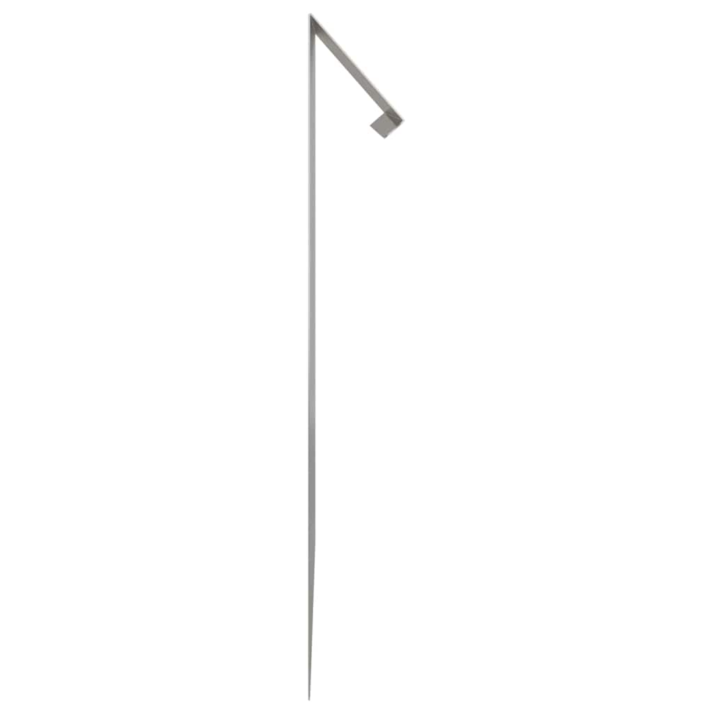 Snail Fence 4 pcs Silver 100 x 3.5 x 25 cm Galvanized Steel