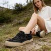 Damen Frühling 2026 Brot Schuhe: Weiße Schuhe mit dicker Sohle für Hosen mit weitem Bein, Lässiger Stil