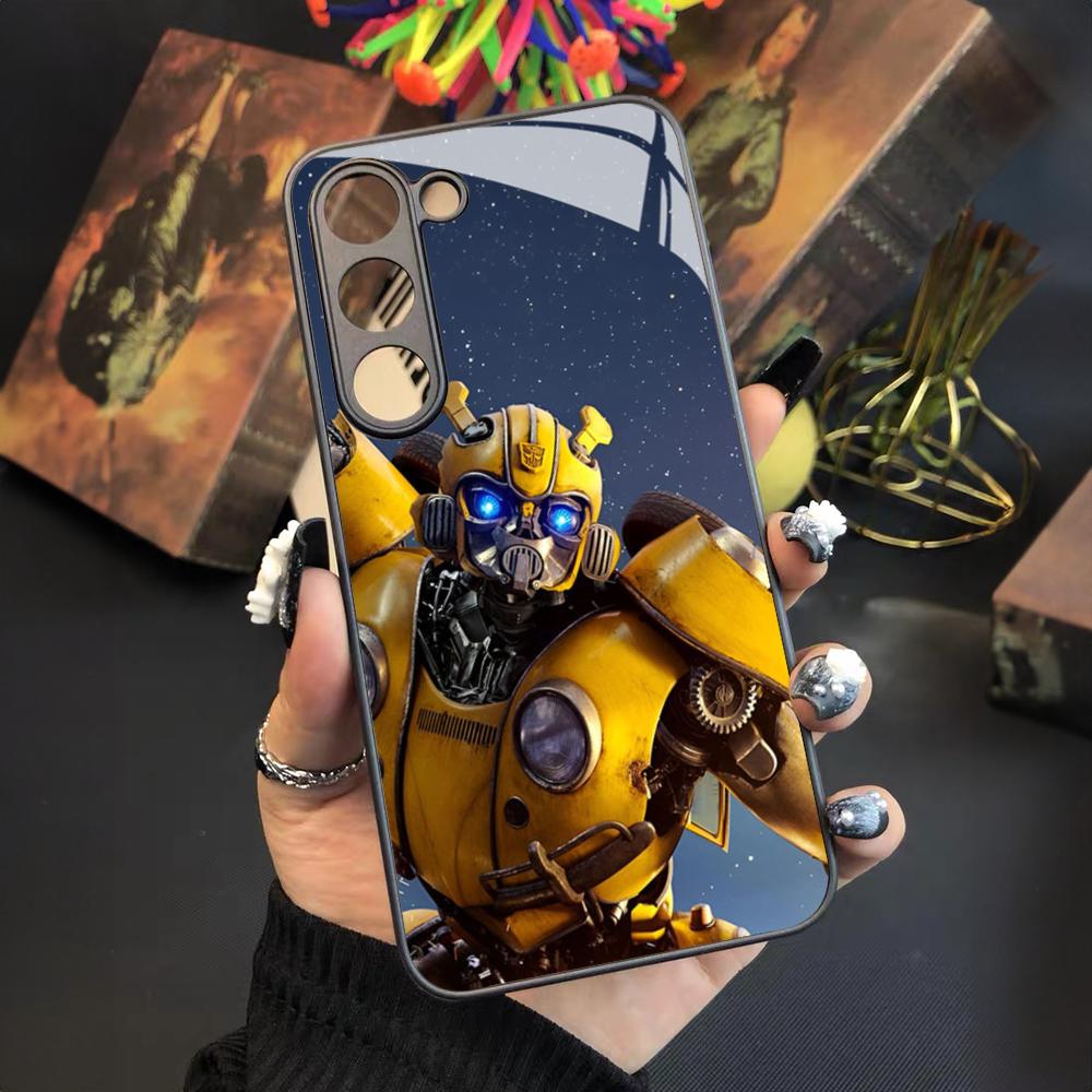 Transformers Phone Case for Samsung Galaxy S24 S23 S22 S21 S20 A24 A34 A54 A53 Note20 M54 Fe Ultra Plus Glass