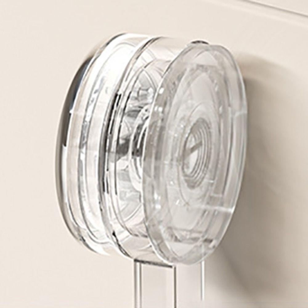 Suction Cup Roll Paper Towel Holder Large Capacity Tissue Holder Toilet Paper Holder Hotel