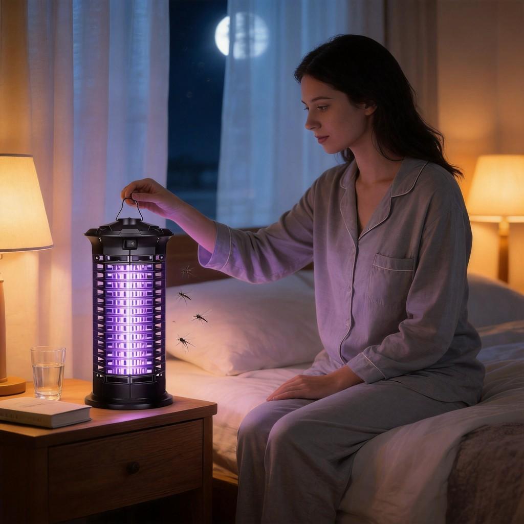 Mosquito Killer Light With Led Technology For Indoor Home Use And Camping