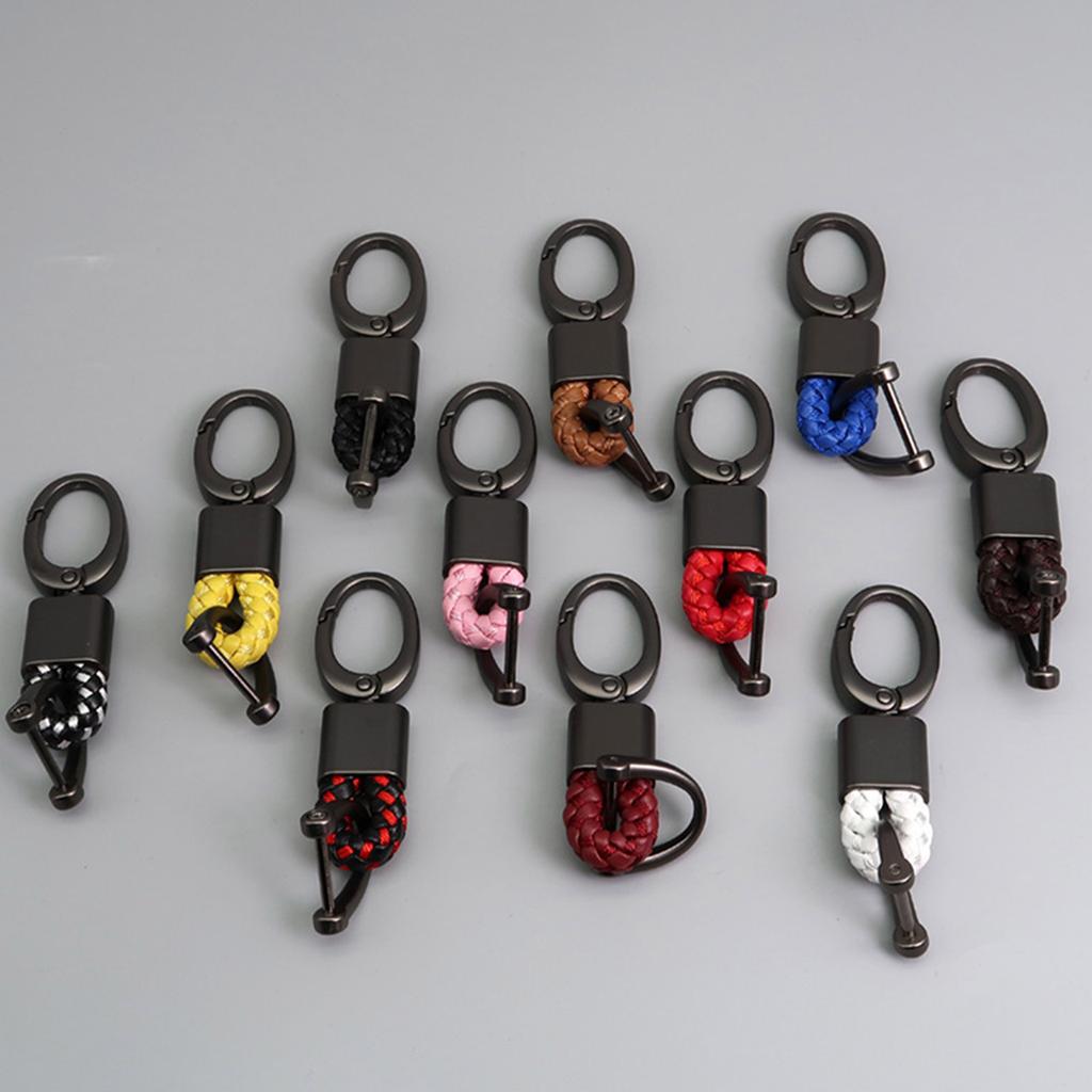 Fashionable Key Holder Car Key Pendant Leather Key Rings Stylish Key Accessory Suitable for Car Keys and Pendants