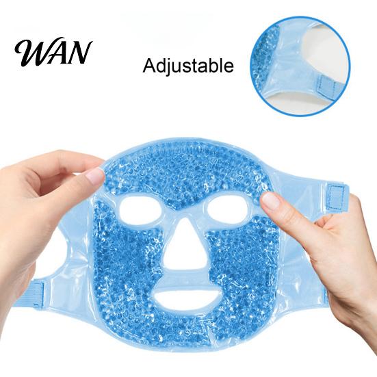 Cooling Face Shield Gel Eye Cover Men Women Hot Cold Compress Pack Reusable Post Surgery Puffiness Allergies Relief Ice
