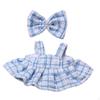 Doll Clothes Set Make Your Dolls Cute Costumes for 15 Cm 17 Blue