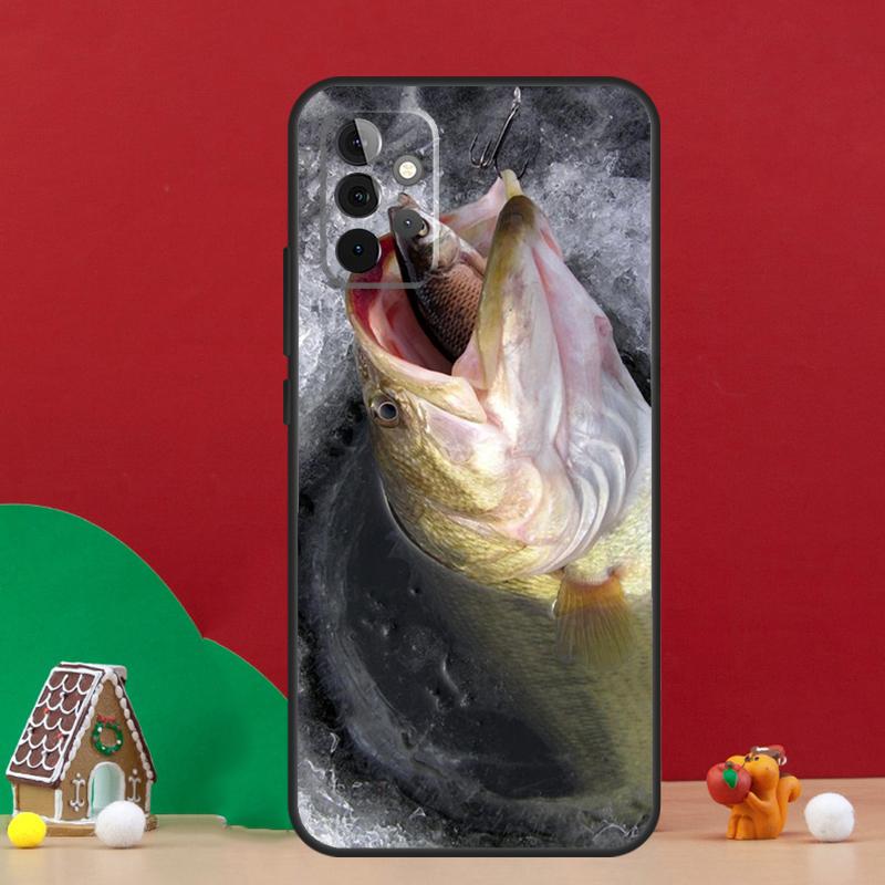 Bass Fishing Baits Lures Hook Tackle Case For Samsung Galaxy A55 A52 A32 A12 A33 A06 A16 A26 A36 A56 A15 A53 A13 A34 A54 A14 A17