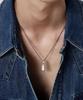 Maz Silver Lettering Two-Way Necklace