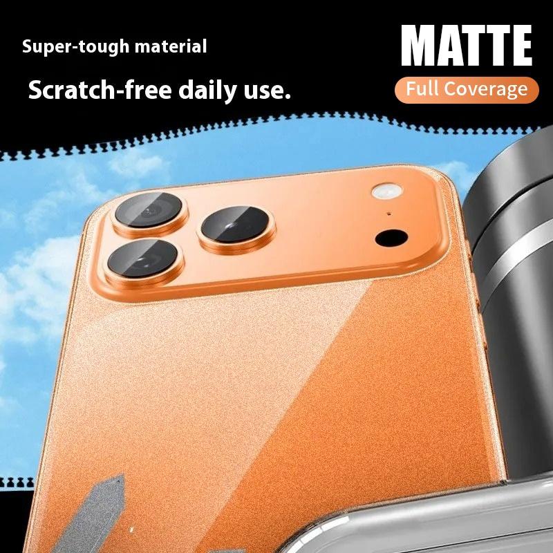For iPhone Air 11 12 13 14 15 mini 16 16e 17 Pro Max Matte No Fingerprints Back Hydrogel Film Screen Protector