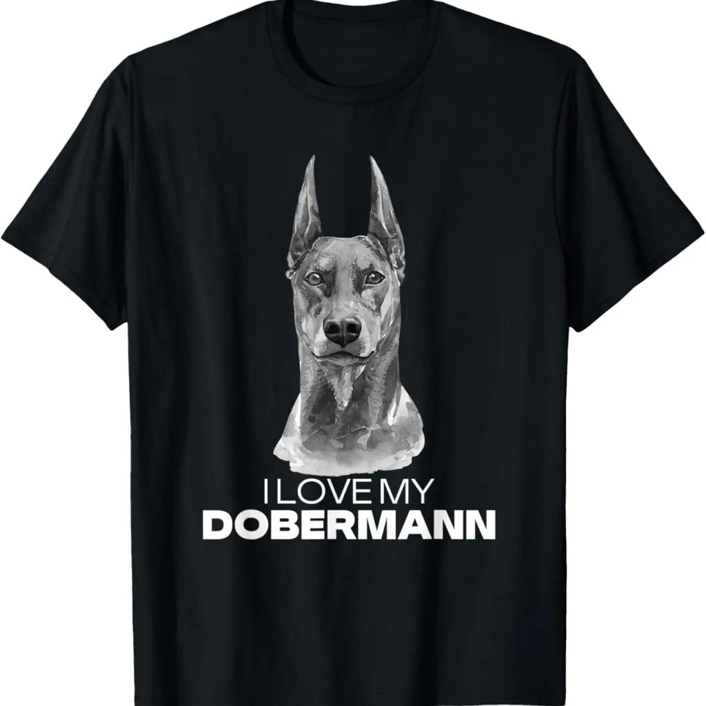Doberman Dog I Love My Doberman T-Shirt