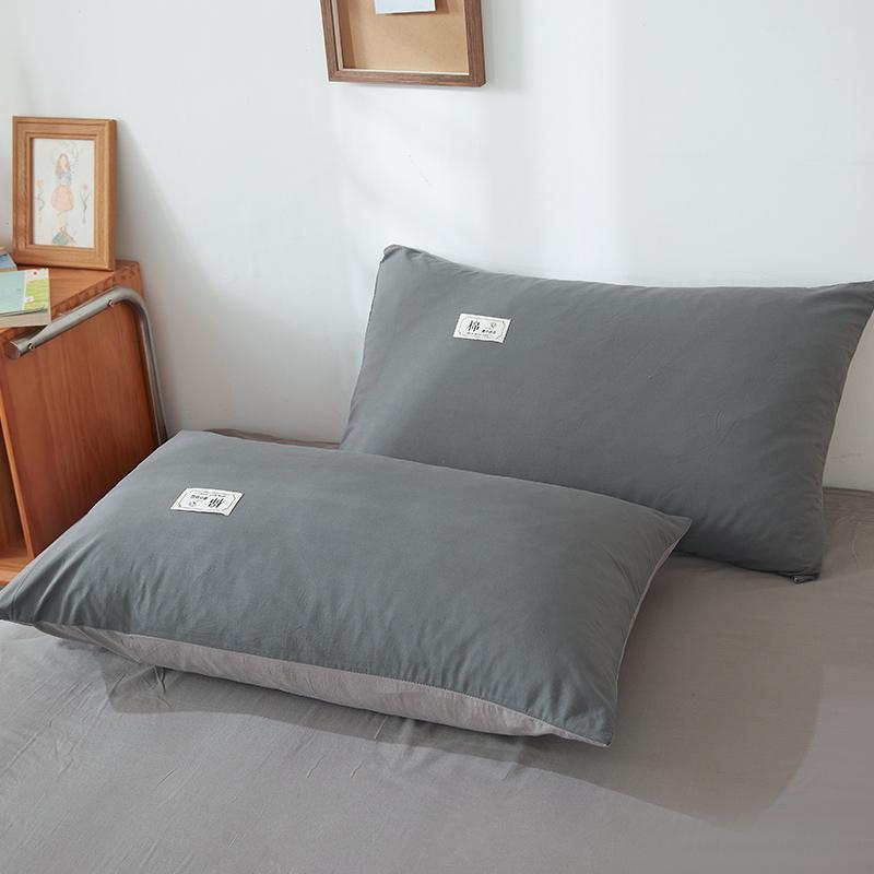 Pillow Case Simple Modern Household Students Dormitory Nordic Dust-proof Home Decoration Skin-friendly Breathable Washable Ins