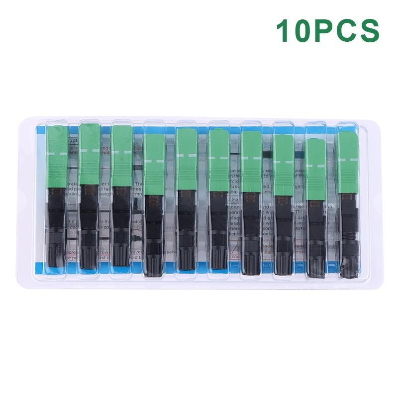 

10 шт. SC UPC/APC Оптичний Швидкоз єднувач FTTH Одномодовий Швидка Польова Збірка Багаторазовий Оптичний Адаптер Холодного З єднання SC APC Flip