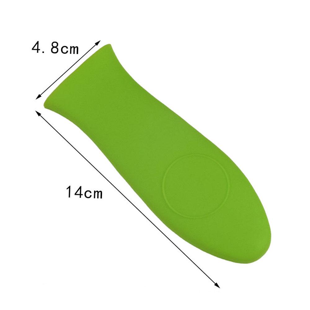 Silicone world Saucepan Holder Sleeve Slip Cover Grip Cookware Parts Cookware Parts Unique Kitchen Tools Silicone Pot Pan Handle