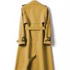 Women's Petite Mid-Length Trench Coat, 2026 Korean Version, Popular British Style, Spring/Autumn Over-the-Knee Outerwear