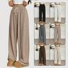 2025 Retro Corduroy Women's Harem Pants - European & American Spring/Autumn Style