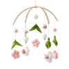 Baby Mobile Rattles Toys 0-12 Months For Newborn Crib Crochet Animal Bed Bell Toddler Rattle Carousel For Cots Kid Musical Toys