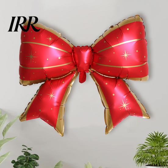 Leak-proof Balloon 29 Inch Giant Bow Large Aluminum Foil Balloons Shaped for Birthday Party Bachelorette Bridal Engagement Wedding Anniversary
