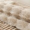 1PC Nordic Thicken Rabbit Plush Sofa Cover Classic Ripples Sofa Mat Non-slip Soft Couch Cushion Slipcovers for Living Room Decor