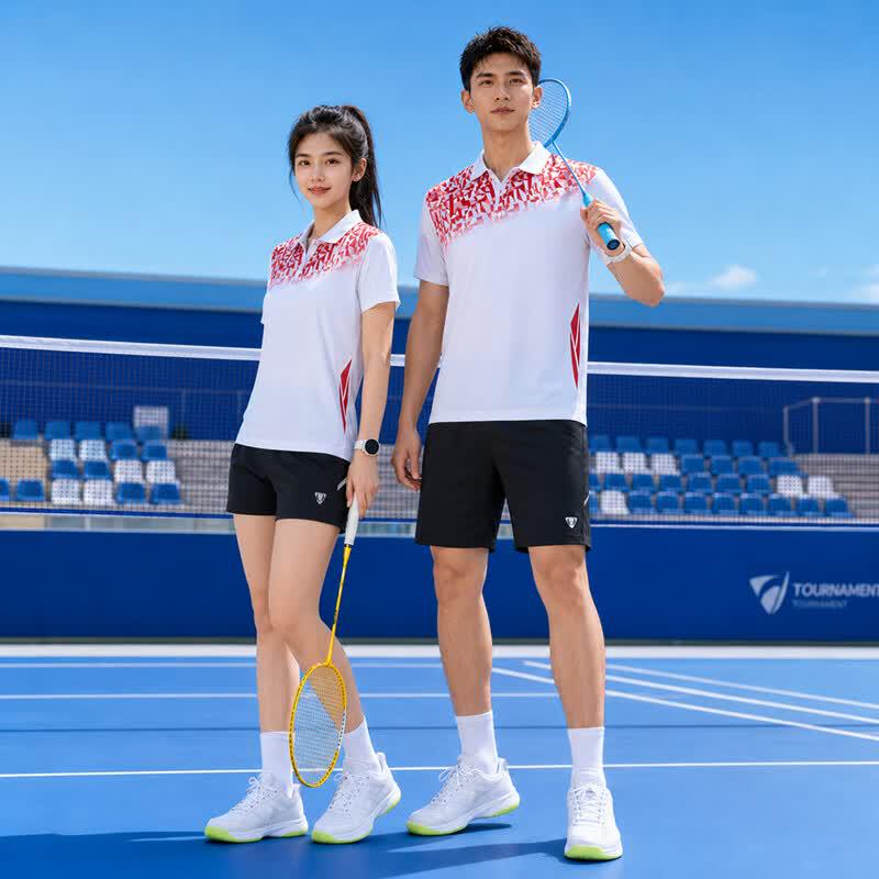 CENPIN Unisex Quick-Dry Polo Sport T-Shirt
