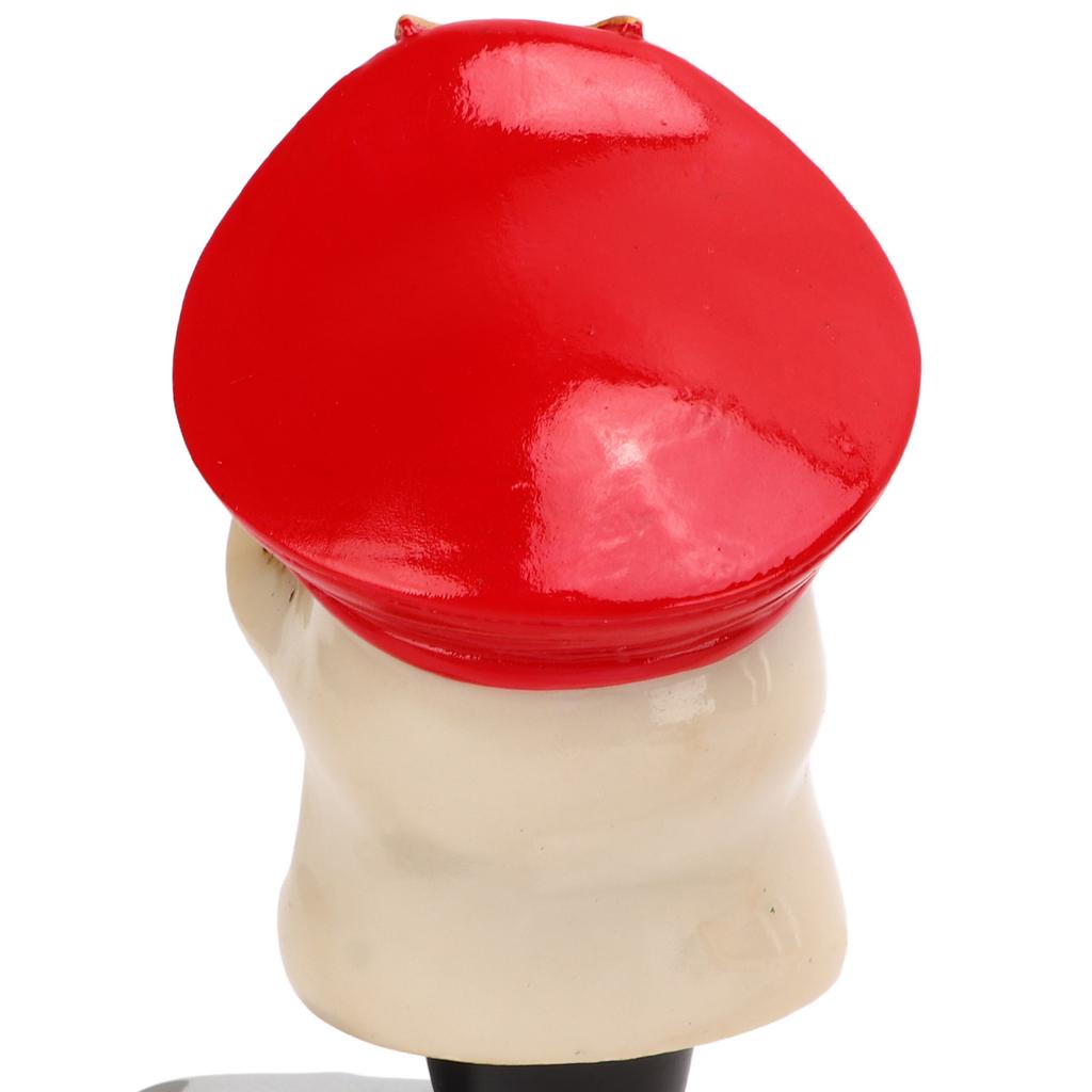 Skull Shape Stee  Wheel   3cm Diameter Metal Resin Turn Knob   for Cars Trucks Tractors Boats