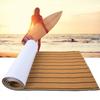 EVA Teak Decking Sheet Surfboard Boat Yacht Flooring Mat Carpet Pad (Brown & Black Strips)