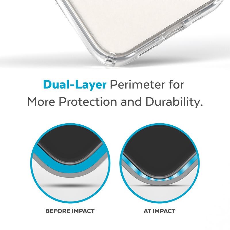 Speck Presidio Perfect-Clear + Magsafe - Etui Iphone 15 Plus / Iphone 14 Plus (Clear)
