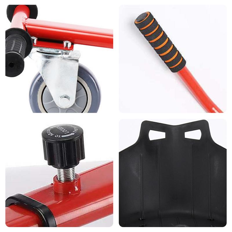 Hoverboard Seat Attachment Self Balancing Scooter Hover Kart Stand Go Kart Accessories Fit 6.5-inch 8-inch Karting Equipment