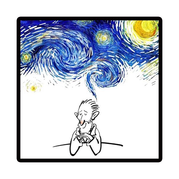 Starry Night by Vincent Van Gogh Famous Artist Art Posters and Prints Abstract Wall Picture Canvas Oil Painting Home Decoration