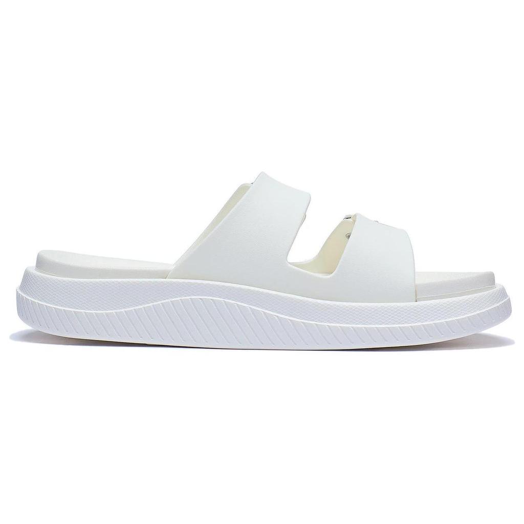 Li Ning Clap Soft And Comfortable EVA Quiet Slide Slippers Women's White AGAT008-1