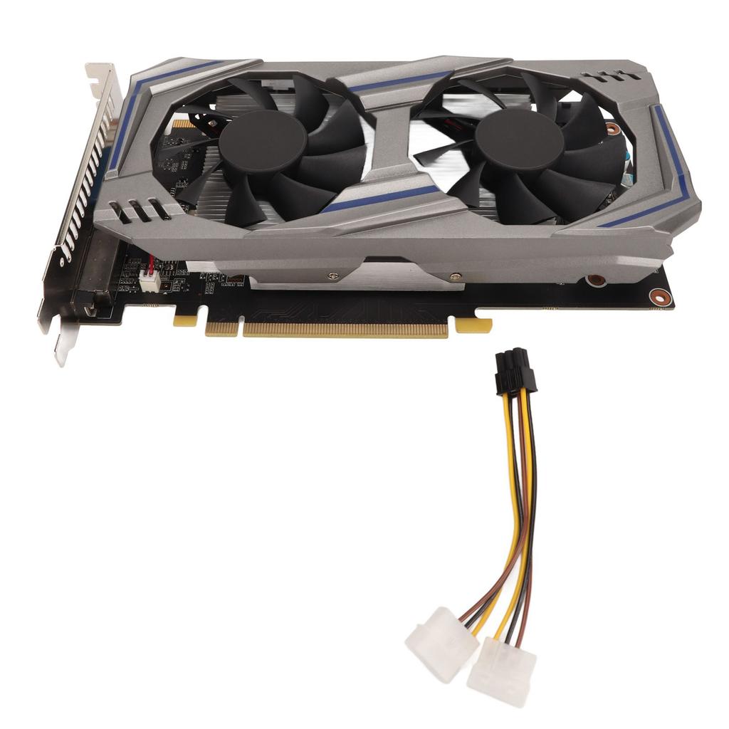 Graphics Card 128BIT GDDR5 PCI Express2.0 Double Fan PC Computer Discrete Gaming Graphics Card GTX550Ti 4GB