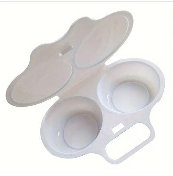 Plastic Egg Microwave Mold Steamer Frying Box Easy Egg Cooker Kitchen Cooking